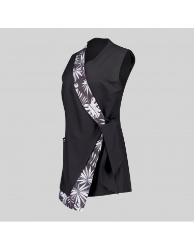 BLUSA MUJER CUELLO SMOKING FICUS
