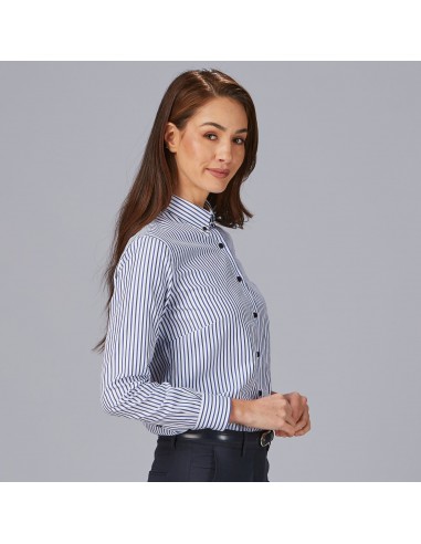 CAMISA MUJER RAYAS BICOLOR SIMONETTA