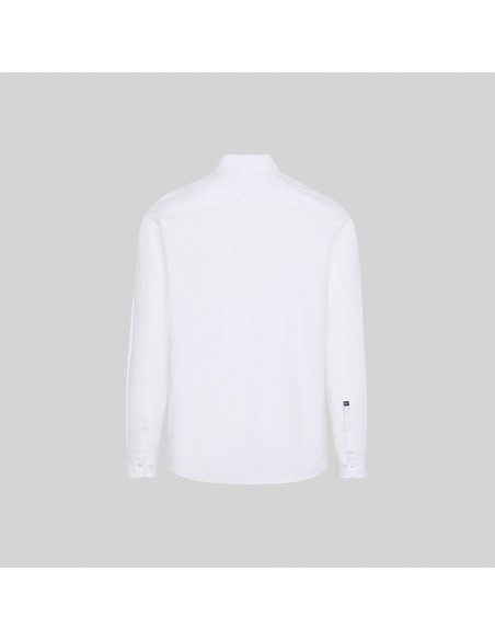 CAMISA UNISEX CHARRETERAS M/L ELASTAN
