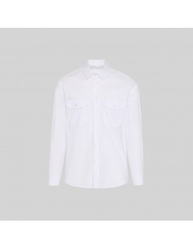 CAMISA UNISEX CHARRETERAS M/L ELASTAN