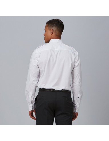 CAMISA UNISEX CHARRETERAS M/L ELASTAN