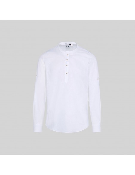 CAMISA HOMBRE LINO/COTTON CUELLO MAO TIWI