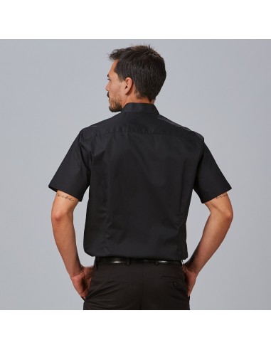 CAMISA HOMBRE M/C C/MAO SLIM FIT ELASTAN