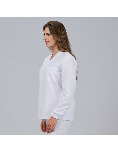 BLUSA SANITARIO UNISEX PICO M/L PUÑO ACRILICO