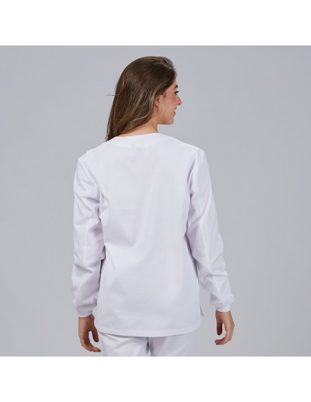 BLUSA SANITARIO UNISEX PICO M/L PUÑO ACRILICO BLUSA SANITARIO UNISEX PICO M/L PUÑO ACRILICO