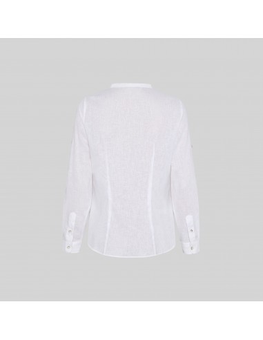 CAMISA MUJER LINO/COTTON CUELLO MAO KAULA