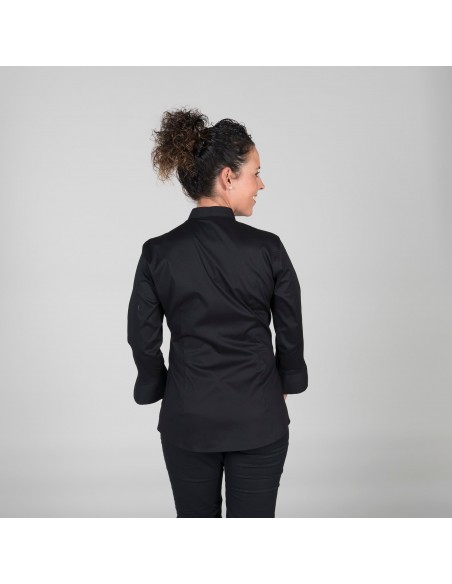 BLUSA MUJER C/MAO MANGA 3/4 ALGODON ELASTICO