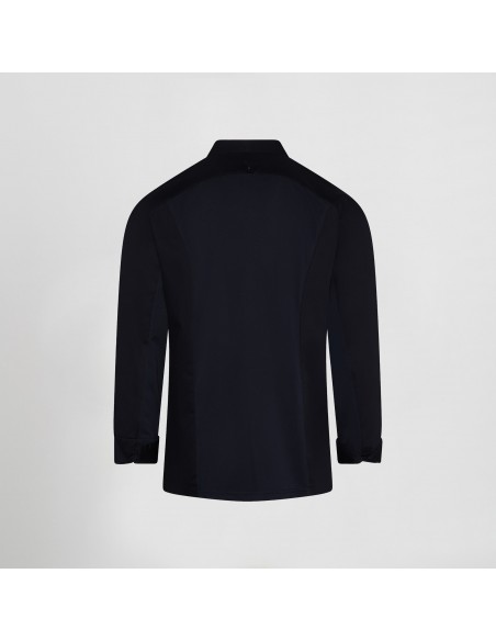 CHAQUETA COCINA UNISEX SATEN ALGODON VICO