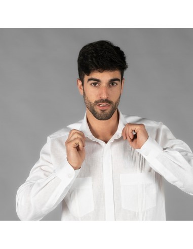 GUAYABERA HOMBRE CUELLO CAMISERO SALOMON