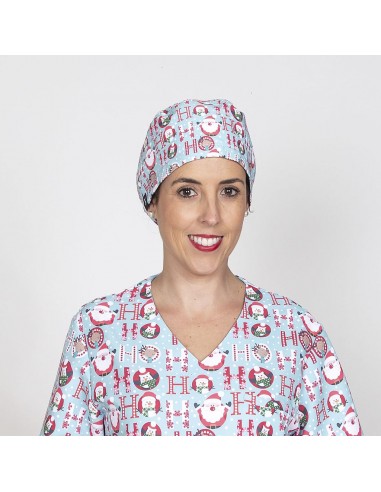 GORRO CIRUJANO GOMA NAVIDAD SANTAS