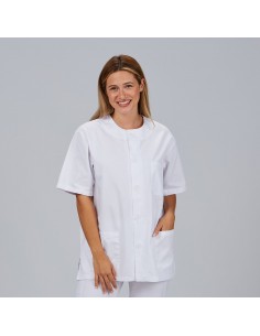 BLUSA SANITARIO UNISEX ABOTONADO