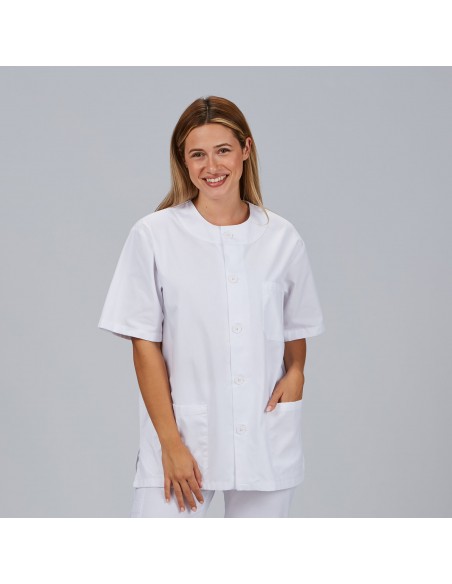 BLUSA SANITARIO UNISEX ABOTONADO