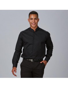 CAMISA HOMBRE M/L C/MAO SLIM FIT ELASTAN