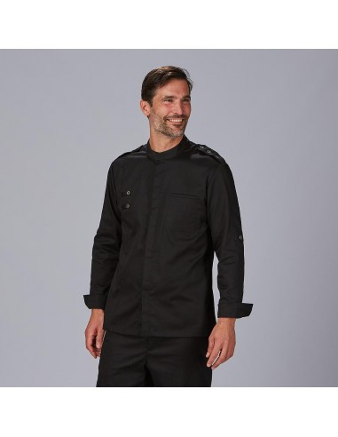 CHAQUETA COCINA HOMBRE SATEN ALGODON CUETO