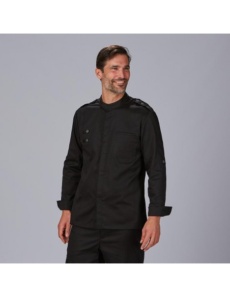 CHAQUETA COCINA HOMBRE SATEN ALGODON CUETO