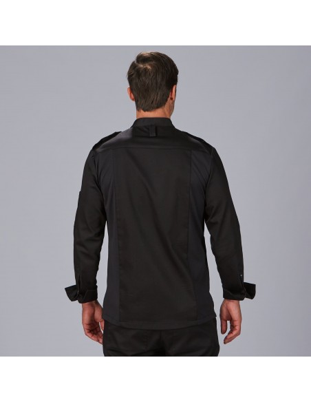 CHAQUETA COCINA HOMBRE SATEN ALGODON CUETO