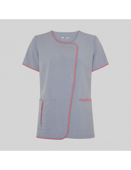 BLUSA MUJER BIES COMBINADO M/C CASILDA