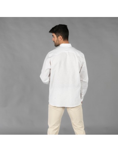 GUAYABERA HOMBRE CUELLO MAO BORNEO