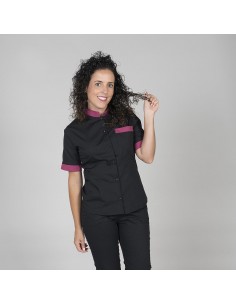 BLUSA MUJER C/MAO M/C COMBI