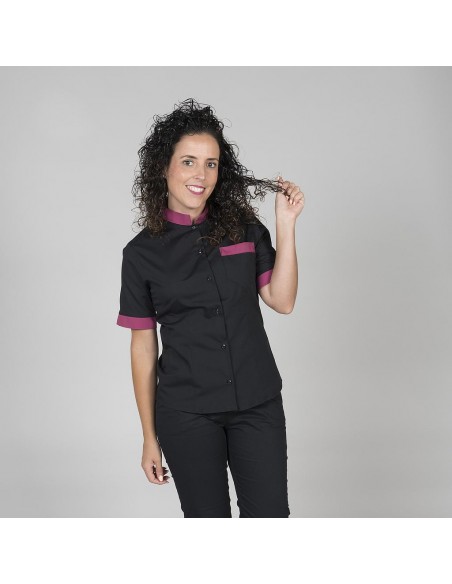 BLUSA MUJER C/MAO M/C COMBI
