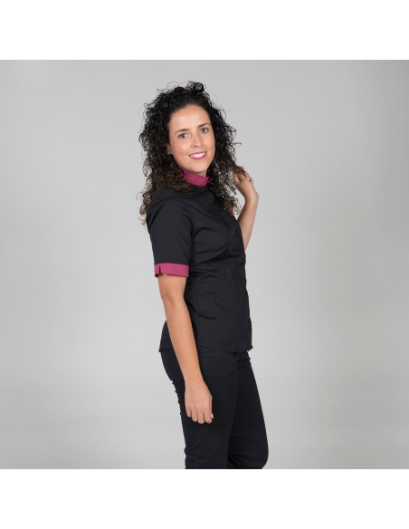 BLUSA MUJER C/MAO M/C COMBI