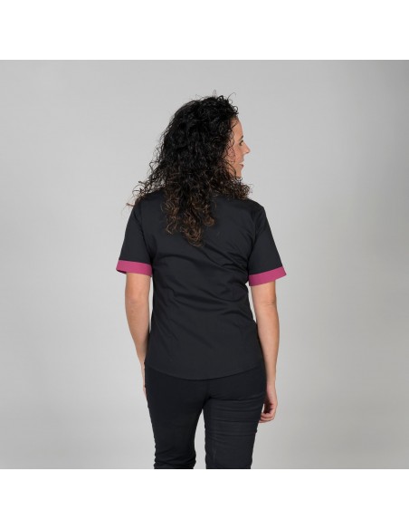 BLUSA MUJER C/MAO M/C COMBI