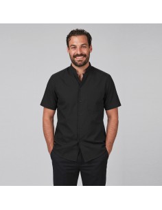 CAMISA HOMBRE CUELLO MAO M/CORTA