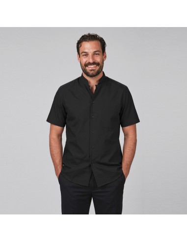 CAMISA HOMBRE CUELLO MAO M/CORTA