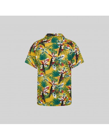 CAMISA HOMBRE CUELLO SOLAPA HAWAI