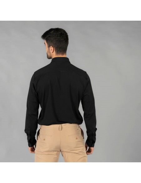 CAMISA HOMBRE INTERLOCK CUELLO CAMISERO LUZON