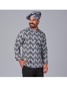 CHAQUETA COCINA UNISEX ESTAMPADA VAZQUEZ