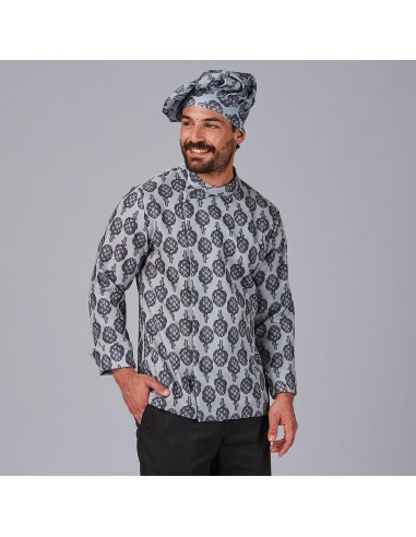 CHAQUETA COCINA UNISEX ESTAMPADA VAZQUEZ