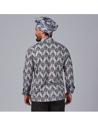 CHAQUETA COCINA UNISEX ESTAMPADA VAZQUEZ
