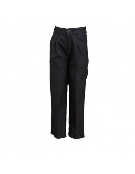 PANTALON LARGO MEDIA GOMA Y CREMALLERA