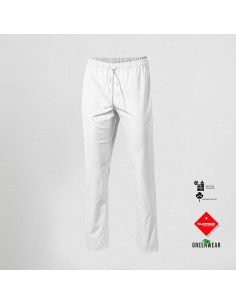 PANTALON UNISEX CON GOMA Y CORDON TEJIDO ORGANICO Y RECICLADO KLOPMAN