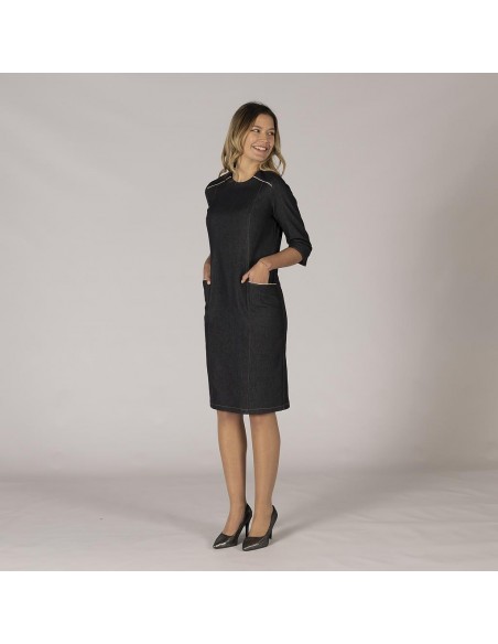 VESTIDO CREMALLERA METALICA TRENDER