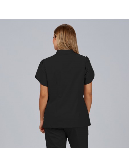 BLUSA MUJER BOTON OCULTO M/C LINA BLUSA MUJER BOTON OCULTO M/C LINA