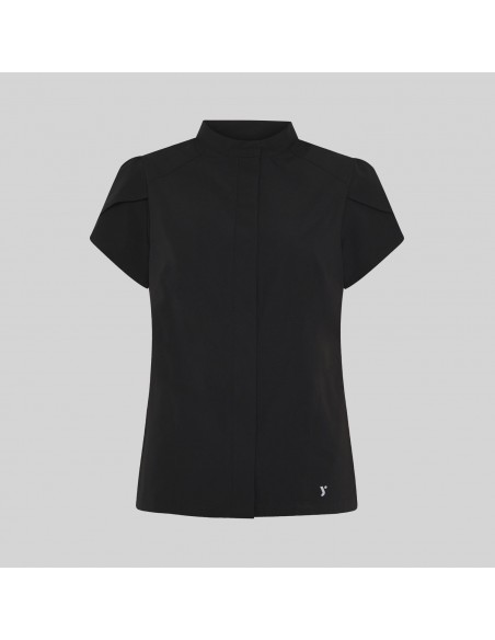 BLUSA MUJER BOTON OCULTO M/C LINA BLUSA MUJER BOTON OCULTO M/C LINA