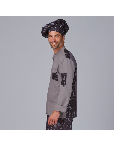 CHAQUETA COCINA UNISEX COMBI CANALE RAYO