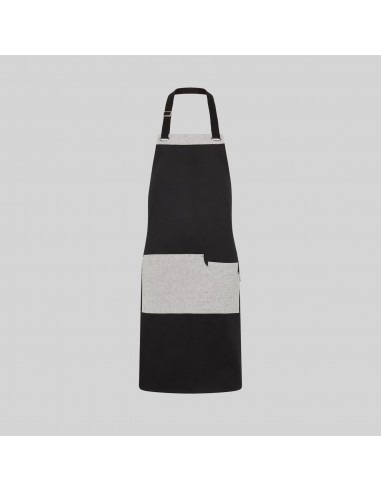 DELANTAL PETO BICOLOR 88X74 CM