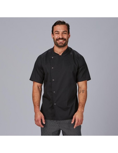 CHAQUETA COCINA UNISEX LUQUE M/C