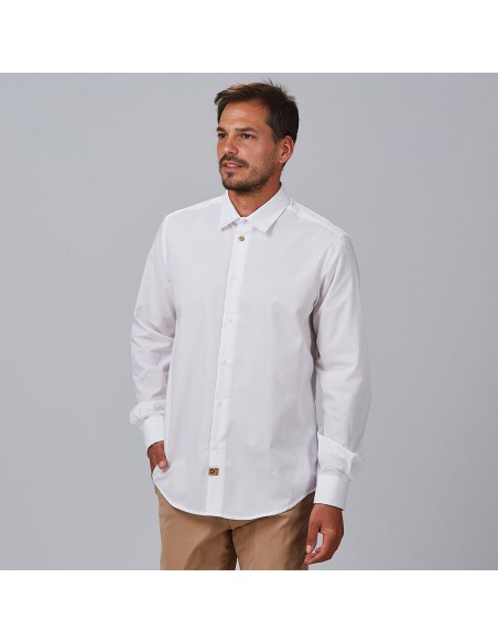 CAMISA HOMBRE ELISEO SLIM FIT TEJIDO RECICLADO