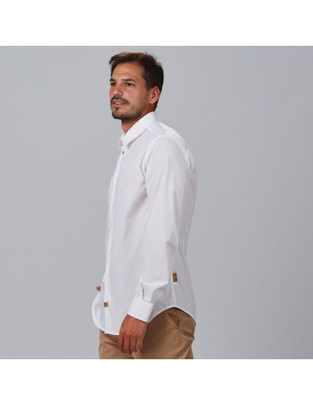 CAMISA HOMBRE ELISEO SLIM FIT TEJIDO RECICLADO