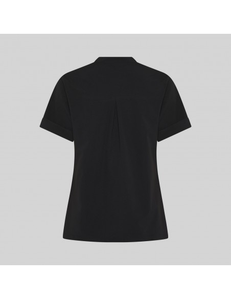 BLUSA MUJER CERRADA BOLSILLOS M/C MAY