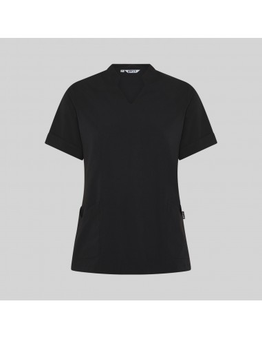 BLUSA MUJER CERRADA BOLSILLOS M/C MAY