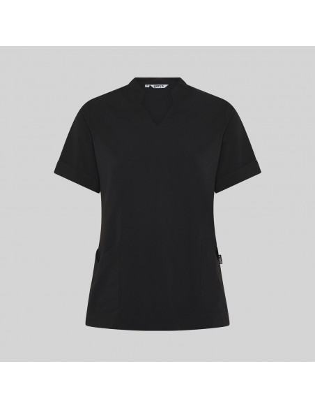 BLUSA MUJER CERRADA BOLSILLOS M/C MAY