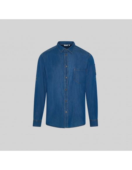 CAMISA HOMBRE TEJANO FINO LAVADO SLIM FIT MATTIA