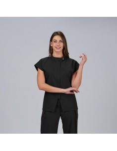BLUSA MUJER ABIERTA CREMALLERA M/C MUSA