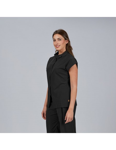 BLUSA MUJER ABIERTA CREMALLERA M/C MUSA BLUSA MUJER ABIERTA CREMALLERA M/C MUSA