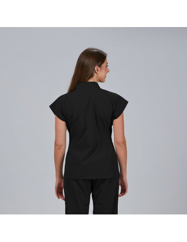 BLUSA MUJER ABIERTA CREMALLERA M/C MUSA